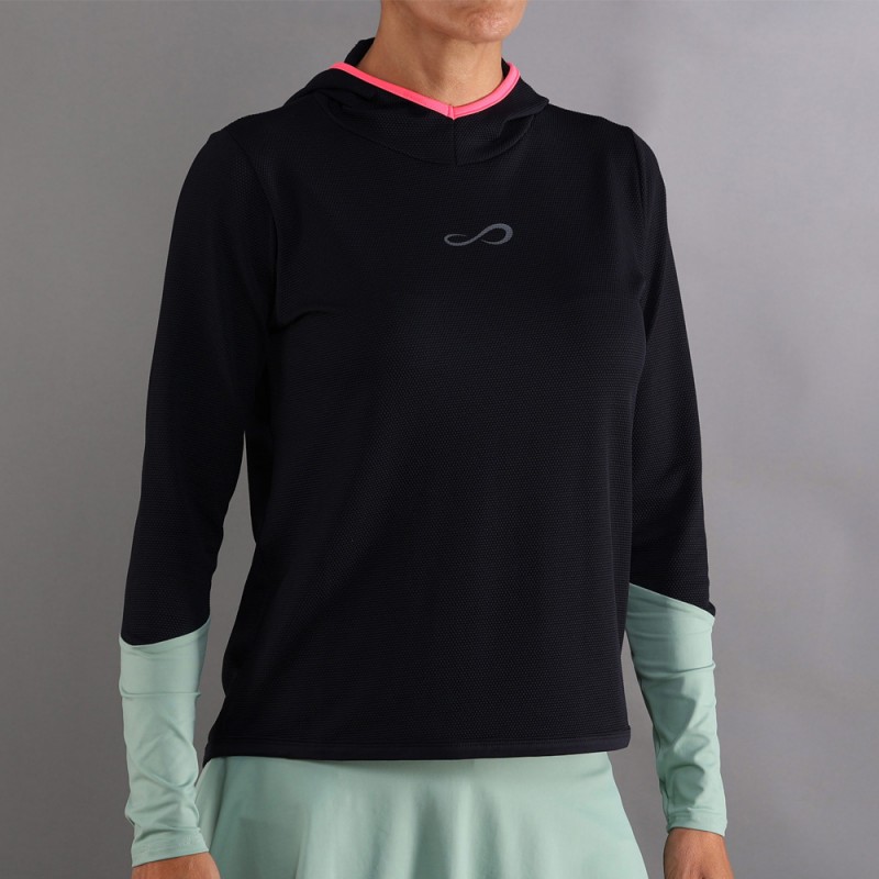 Sweatshirt Endless Breath Line black green