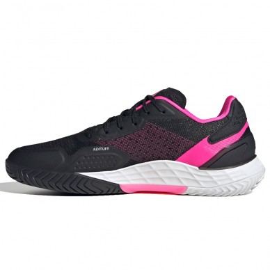Adidas Defiant Speed 2 M black silver pink 2025 padel shoes