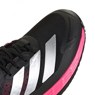 Adidas Defiant Speed 2 M black silver pink 2025 padel shoes