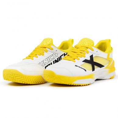Munich Stratos Padel 27 white yellow 2025 Padel Shoes