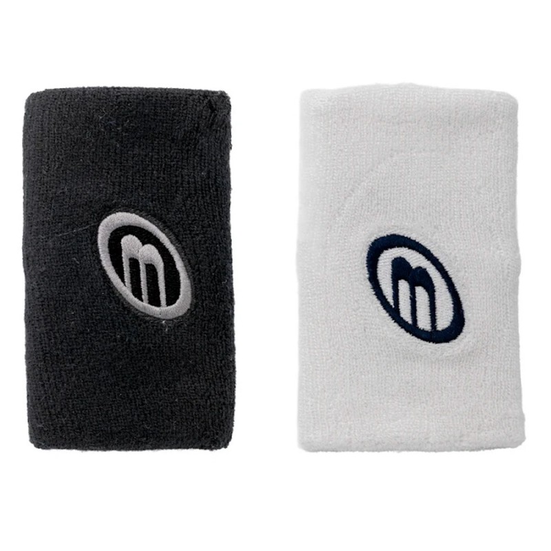 Wristbands Bullpadel BPMU254I White Black