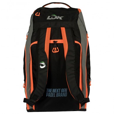 Lok Maxx Gen 2 black orange 2026 Padel Bag