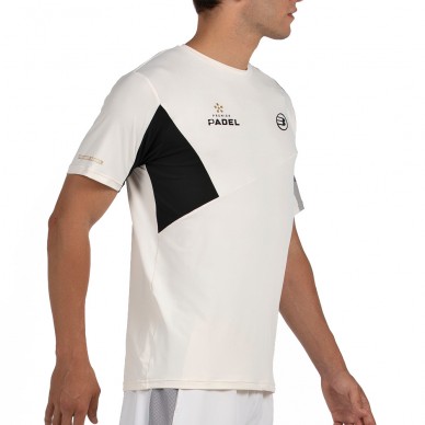 T-shirt Bullpadel Pocate in off-white