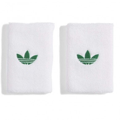 Wristbands Adidas Originals L white green logo