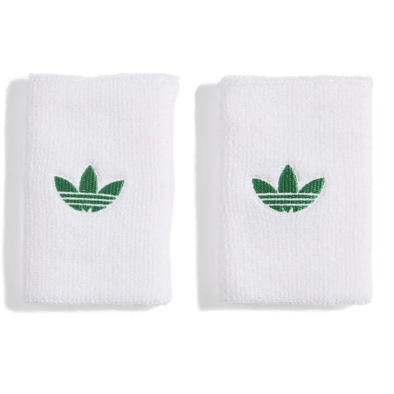 Wristbands Adidas Originals L white green logo