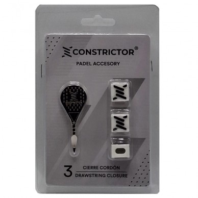 Cord Lock Constrictor white x 3