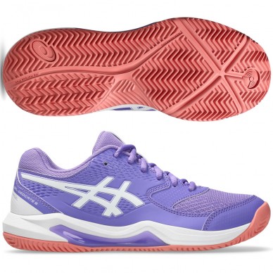 Asics Gel Dedicate 8 Padel amethyst white 2026 Padel Shoes
