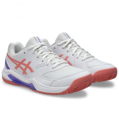 Asics Gel Dedicate 8 White Guava 2026 Padel Shoes