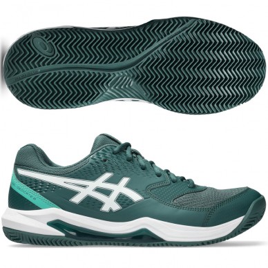 Asics Gel Dedicate 8 Clay dark neptune white 2026 padel shoes