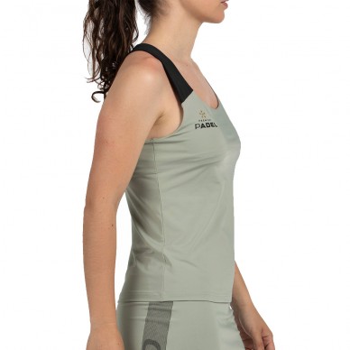 T-shirt Bullpadel Pirac eucalyptus