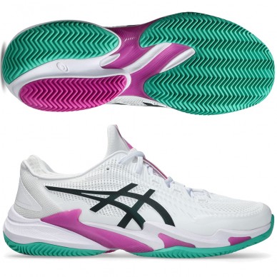 Asics Court FF3 Clay white digital sakura 2026 Padel Shoes