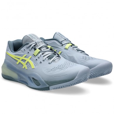 Asics Gel Resolution X Clay grey blue pistachio 2026 padel shoes