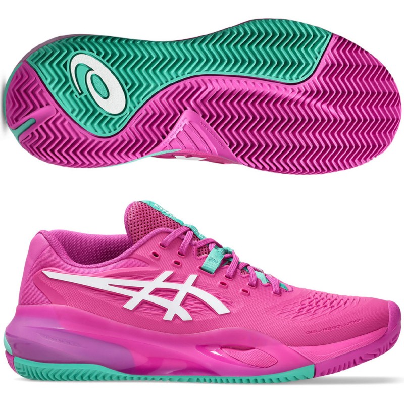 Asics Gel Resolution X Clay digital sakura white 2026 Padel Shoes