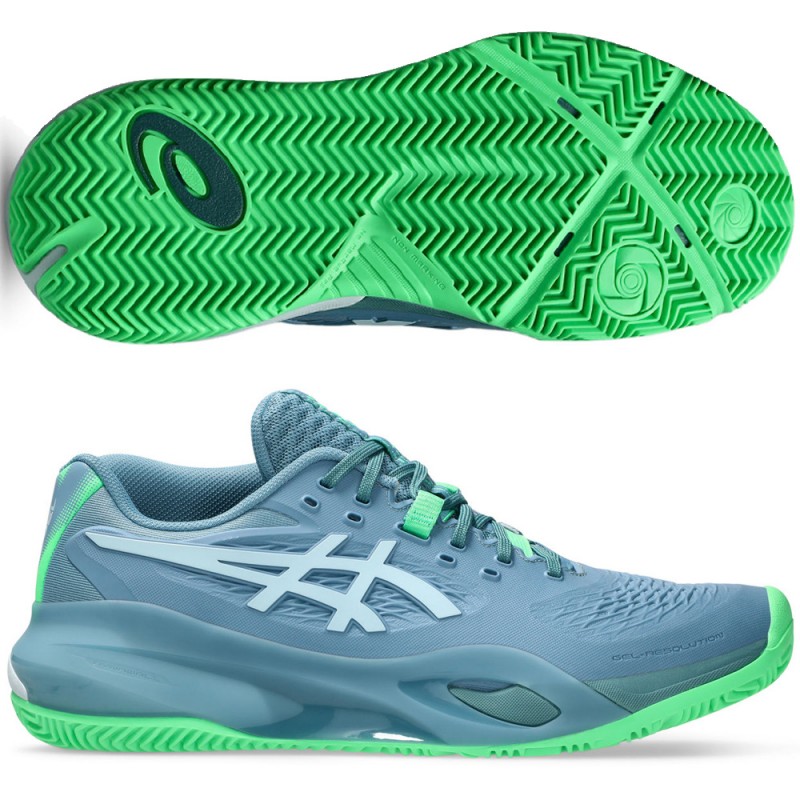 Asics Gel Resolution X Padel Saba Blue Cool Grey 2026 Padel Shoes