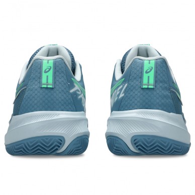Asics Gel Challenger 15 Padel saba blue vital green 2026 Padel Shoes