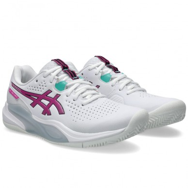 Asics Gel Challenger 15 Clay white digital sakura 2026 padel shoes