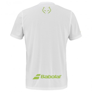 T-shirt Babolat Crew Neck Lebron white
