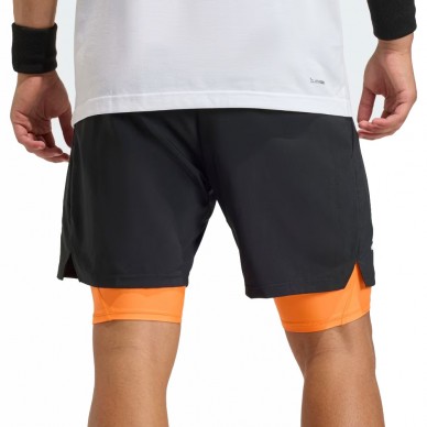 Short Adidas Club 2IN1 black orange