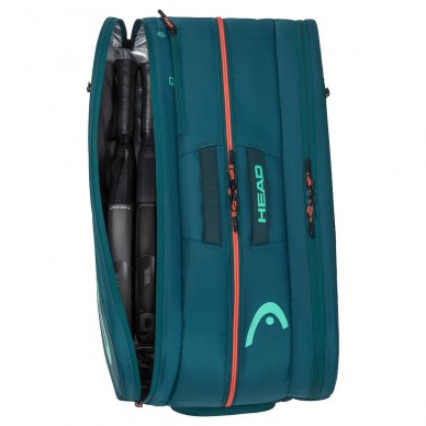 Head Tour L green orange 2026 Padel Bag