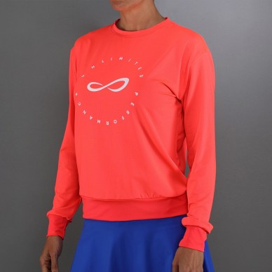 Sweatshirt Endless Inner Tech ruby
