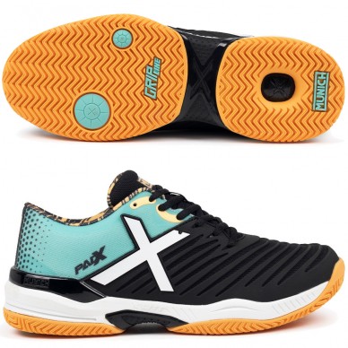Munich PADX 61 Padel green black 2026 Padel shoes