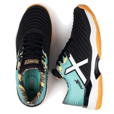 Munich PADX 61 Padel green black 2026 Padel shoes