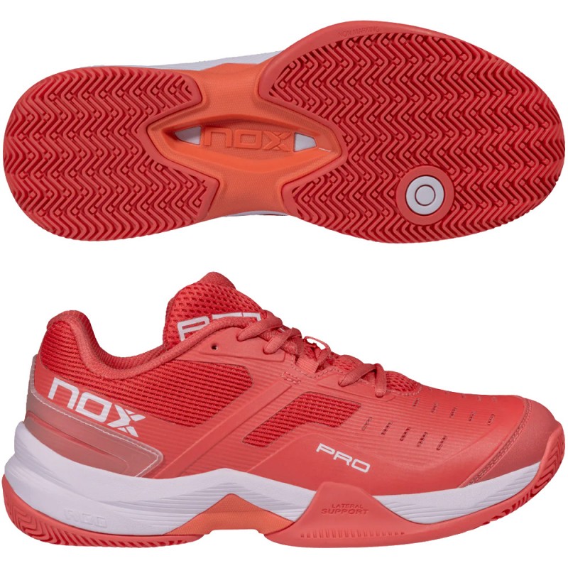 Nox AT10 Pro sea coral white 2026 padel shoes