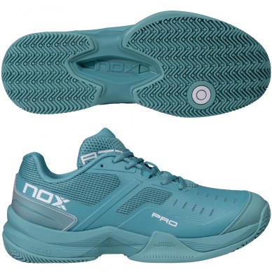 Nox AT10 Pro turquoise white 2026 padel shoes