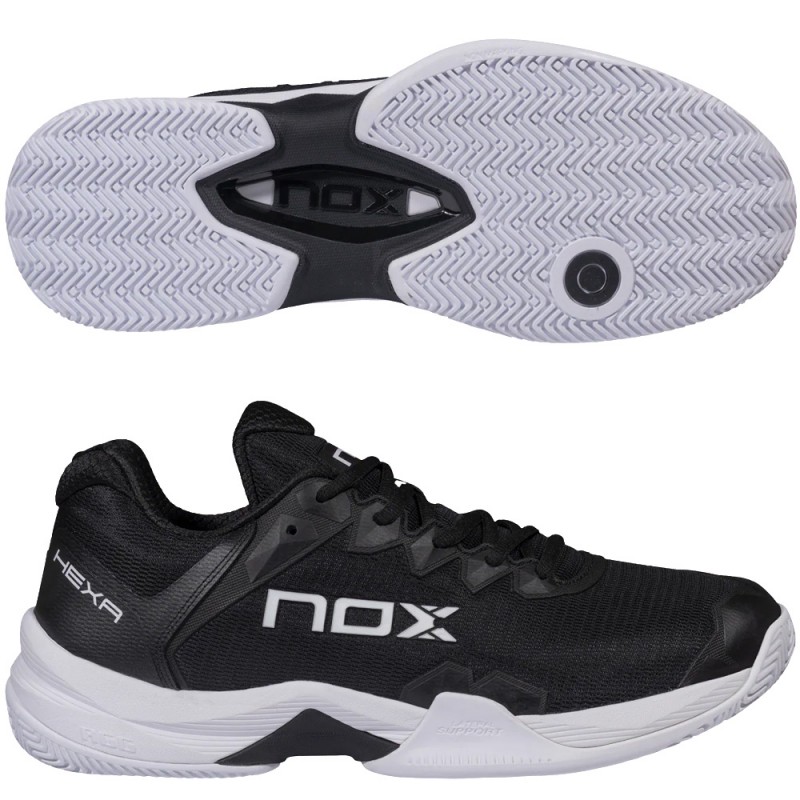 Nox ML10 Hexa black white 2026 padel shoes