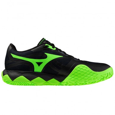 Mizuno Wave Enforce Tour 2 Padel black foliage green 2026 Padel Shoes