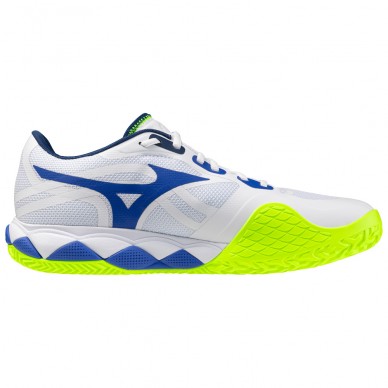 Mizuno Wave Enforce Tour 2 CC white dazzling blue 2026 padel shoes