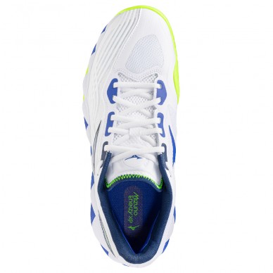 Mizuno Wave Enforce Tour 2 CC white dazzling blue 2026 padel shoes