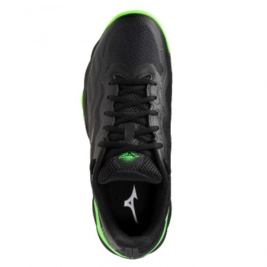 Mizuno Wave Enforce Court Padel black foliage green 2026 Padel shoes