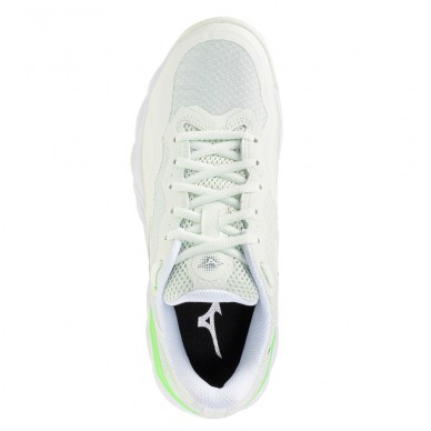 Mizuno Wave Enforce Court Padel phantom green white 2026 Padel Shoes