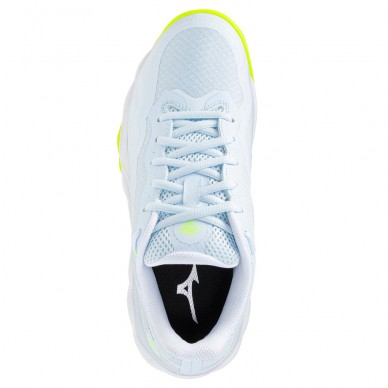 Mizuno Wave Enforce Court CC ice water yellow 2026 Padel Shoes
