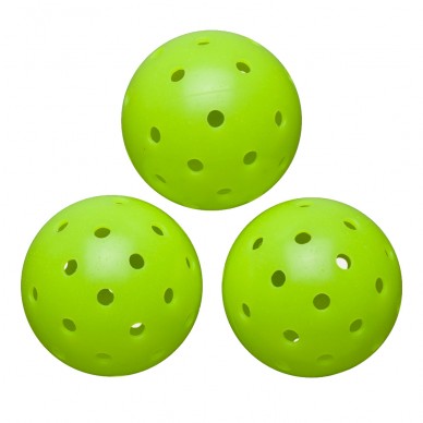 Bottle balls Wilson Pickleball MAX 40 Outdoor 3 Pack green