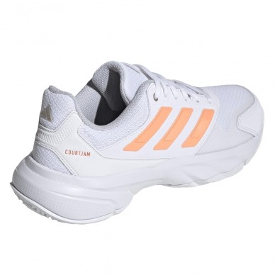 Adidas Padel Shoes Courtjam Control 3 W white beam orange 2026