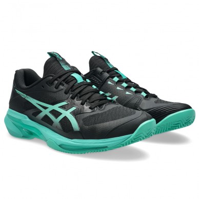 Asics Solution Speed FF 4 Clay black aurora green 2026 padel shoes