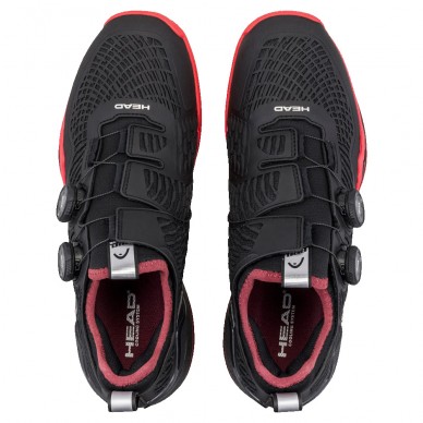 Head Endure Pro BOA Black Red 2026 Padel Shoes