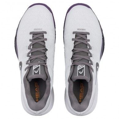 Head Revolt Pro 5.0 Clay Men light grey purple night 2026 padel shoes