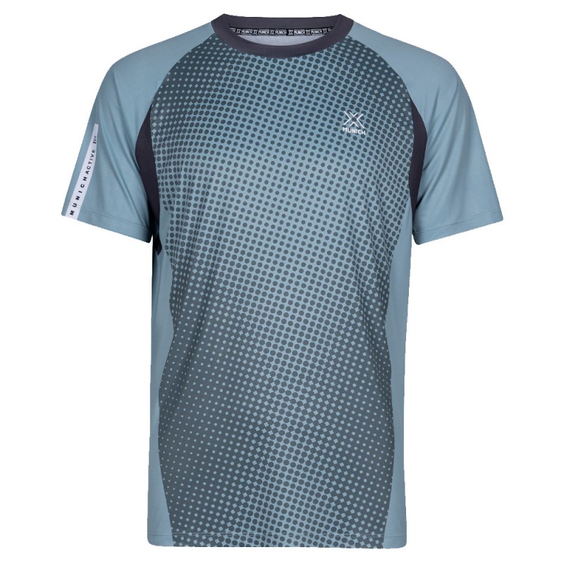 T-shirt Munich Serve bluish gray
