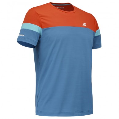T-shirt Babolat Crew Neck TEE blue