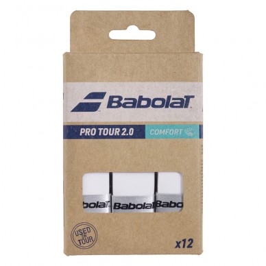 Overgrips Babolat Pro Tour 2.0 x 12 White