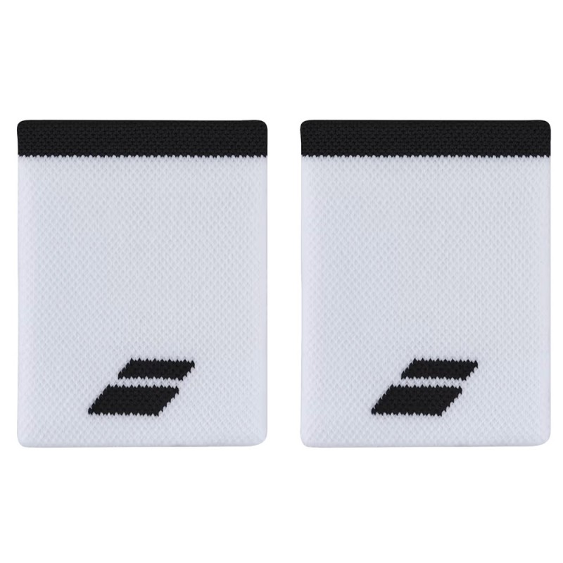 Wristbands Babolat Logo Jumbo white