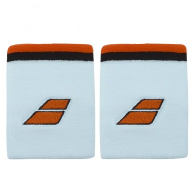 Wristbands Babolat Terry Jumbo Light Blue Red