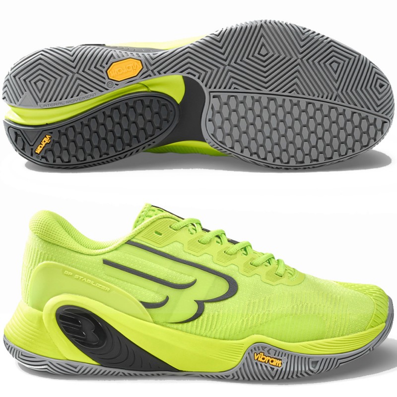 Bullpadel Hack Vibram 26V lime 2026 Padel shoes