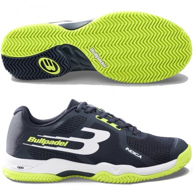 Bullpadel Indiga 26V lime blue 2026 padel shoes