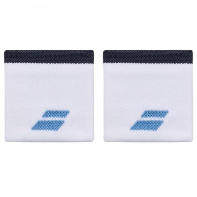 Wristbands Babolat Logo White Blue