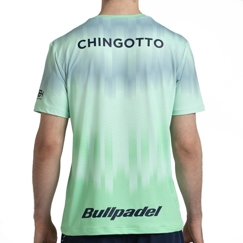 T-shirt Bullpadel Chingotto 26V acid green