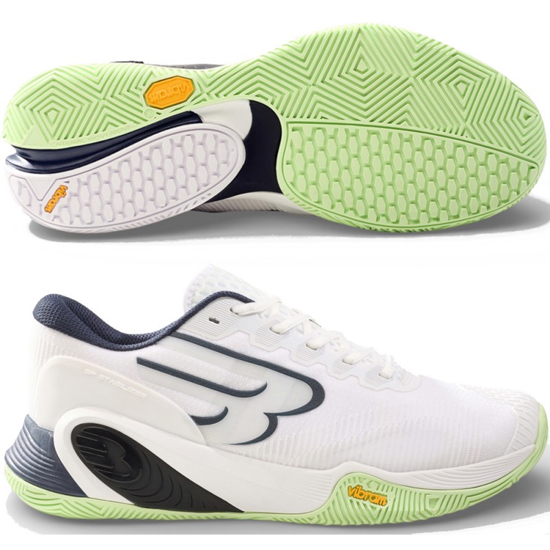 Bullpadel Hack Vibram 26V White 2026 Padel Shoes